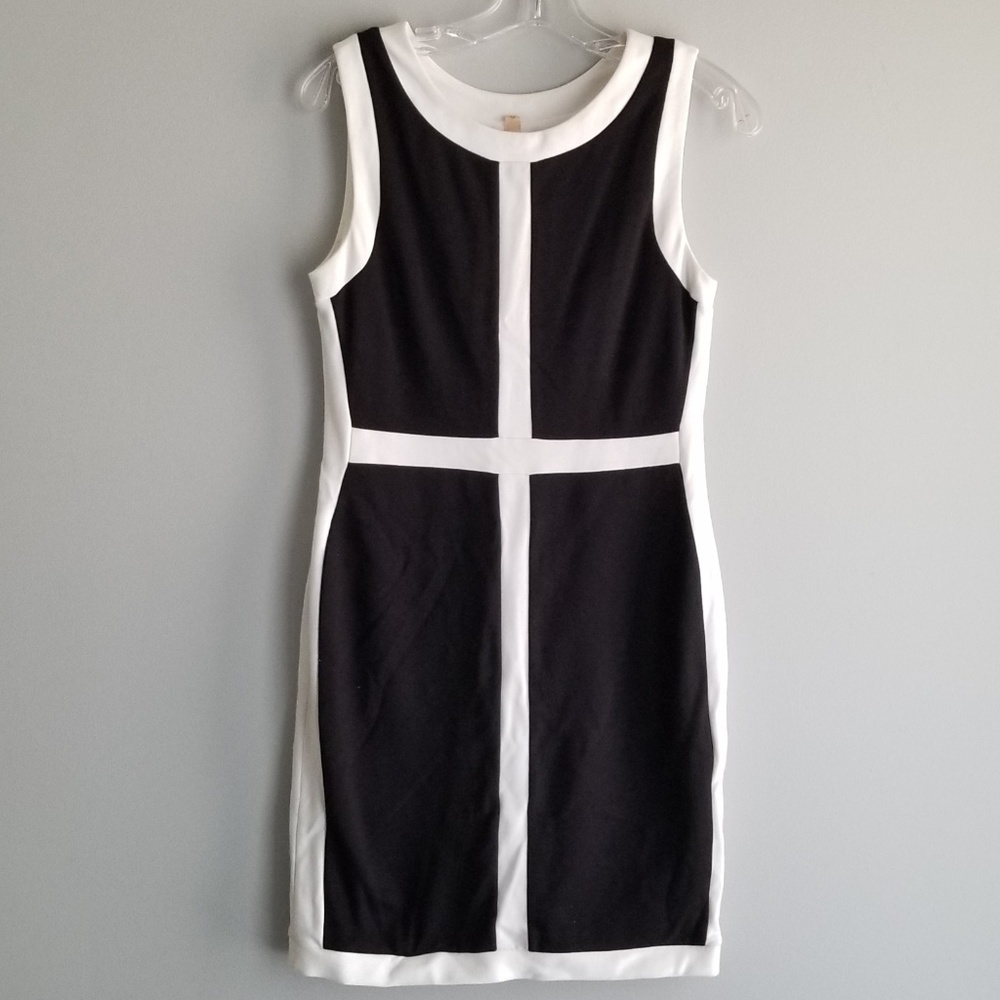 Bailey 44 Black/White Dress Size M - Picture 2 of 5